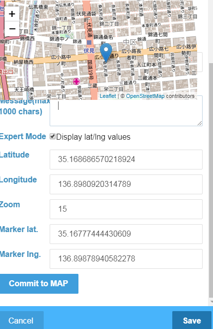 Expert Mode for Free Map